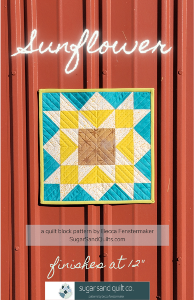 Sunflower Barn Block