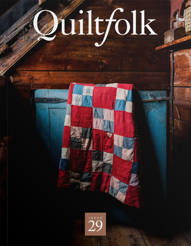 cover of Quiltfolk issue 29 New Jersey